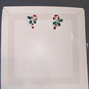 Christmas Candy Cane Earrings